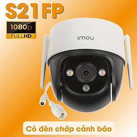 Camera WIFI ngoài trời IMOU S21FP, S41FP có màu ban đêm, xoay 360 độ - Hàng chính hãng