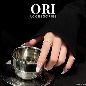 Nhẫn nữ Freesize pha lê Oriana thời trang độc đáo ORI ACCESSORIES N049