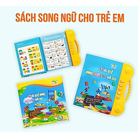 Sách quý điện tử song ngữ Anh Việt cho bé Bản nâng cấp 3+ Sách nói điện tử