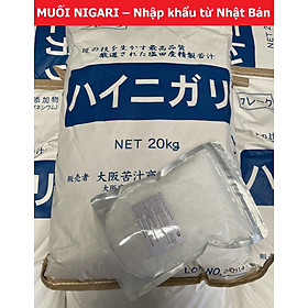 Muối NIGARI Nhật Bản 1kg làm đậu hũ đông nhanh ngon béo (Made in Japan)