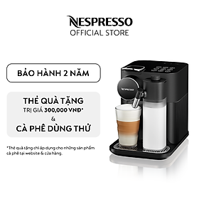 Máy pha cà phê Nespresso Gran Lattissima Đen - Hàng chính hãng 
