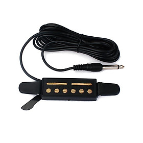 6 Holes Sound Pickup Speaker for Acoustic Guitar Accessories Microphone Wire Amplifier
