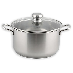 Nồi Inox 3 Đáy Nắp Kính Fivestar N30-3DG (30cm) - Hàng Chính Hãng
