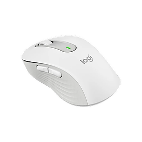 Chuột không dây Logitech Signature M650L màu trắng- Hàng chính hãng