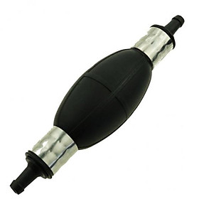 2X 8mm Hand  Pump  Marine Fuel Line  Bulb All Fuels Black