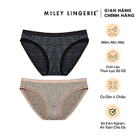 Bộ 2 Quần Lót Thun lạnh Sớ Lụa Miley Lingerie FWS_00 Combo1