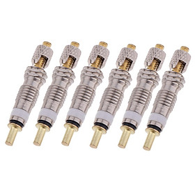 6Pcs Presta Valve Core Replacement Tubeless French Cores Stem Accessories