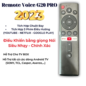 Mua Điều khiển Chuột bay tìm kiếm giọng nói Air Mouse Remote Voice G20 PRO