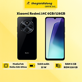 Mua Điện thoại Xiaomi Redmi 14C 6GB/128GB - Hàng Chính Hãng