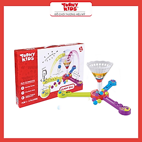 Đồ Chơi Bộ Bắn Bóng 4 TOONYKIDS - Đồ Chơi Vận Động Cho Bé - GUNNY BALL TN148