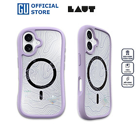 Ốp LAUT POP ADVENTURE Cho iPhone 16 Có Sạc Không Dây Thiết Kế 3 Chiều Kiểu Dáng Công Thái Học Cầm Nắm Chắc Chắn Hàng Chính Hãng