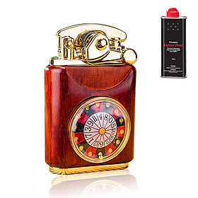 Mua Combo Hộp Quẹt Bật Lửa Xăng Đá Ốp Gỗ Z592-210  Kiểu Dáng Độc Đáo Mới Lạ + Tặng Bình Xăng Chuyên Dụng Cho Bật Lửa ( Giao Màu Ngẫu Nhiên)