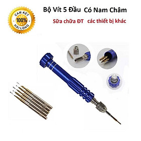 Mua Bộ tua vít 5 đầu đa năng cao cấp  sửa chữa điện thoại Iphone  Ipad  Samsung...