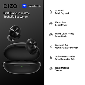 Mua Tai Nghe Bluetooth Nhét Tai Thông Minh Dizo GoPods D - Hàng Chính Hãng