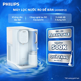 Mua Máy Lọc Nước RO Để Bàn NÓNG-LẠNH PHILIPS ADD6912  Công nghệ lọc Aquaporin Inside HÀNG CHÍNH HÃNG