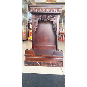 Mua Bàn thờ Thần Tài Ông Địa đẹp gỗ Muồng ngang 48 cao 81   Mã SP M1