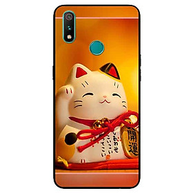 Ốp Lưng in cho Realme 3 Pro Mẫu Mèo May Mắn 10 - Hàng Chính Hãng