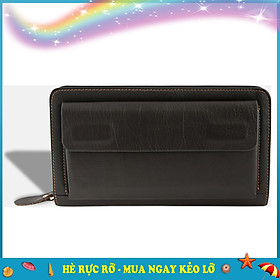 Ví Da Nam Cầm Tay Đẳng Cấp Chính Hãng Pagini - VID00001 Da Bò Mill Cao Cấp - Đa Ngăn, Tiện Lợi - Phong cách - Sang Trọng - Quý Phái
