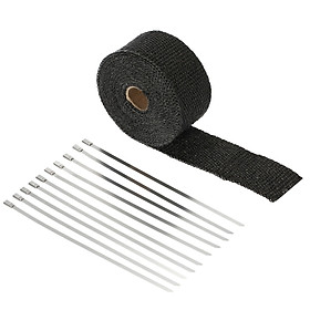 5m Exhaust Heat Wrap Turbo Pipe Heat Insulated Wrap for Car Motorcycle