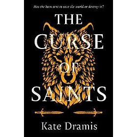 Sách - The Curse of Saints by Kate Dramis (UK edition, hardcover)