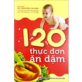 Download sách 120 Thực Đơn Ăn Dặm (Tái Bản)