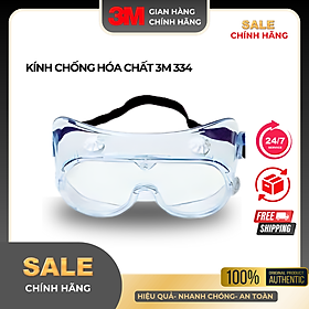 Mua Kính Bảo Hộ Chống Hóa Chất 3M 334