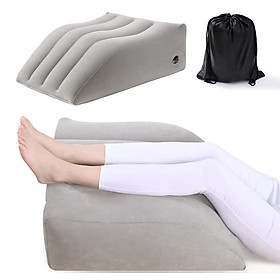 Mua Gối hơi kê chân hỗ trợ giảm giãn tĩnh mạch ở chân Soft Footrest Pillow PVC