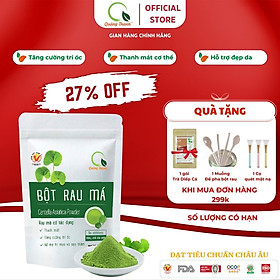 [CHÍNH HÃNG] Bột Rau Má Sấy Lạnh Nguyên Chất  - Mát gan, detox, giảm mụn, giảm cân, giải nhiệt cơ thể - Gói 50gr