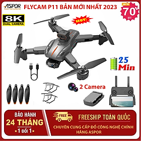 Mua Máy Bay Điều Khiển Từ Xa 4 Cánh Drone P11 Pro Max - Flycam Mini Giá Rẻ Camera Kép Cảm Biến Tránh Vật Cản  Thời Gian Bay 25 Phút - Play camera -HÀNG CHÍNH HÃNG