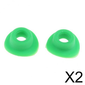 2xUniversal Car Motorcycle  Tire Tire Schrader Valve  Dust Cover Green