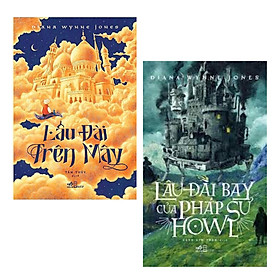 [Download Sách] Combo Sách Văn Học Hay: Lâu Đài Bay Của Pháp Sư Howl (Tái Bản 2020) + Lâu Đài Trên Mây