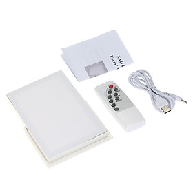 Portable Energy Light 5000-35000 Lux LED Bright Light UV-Free Lamp Box Adjustable Brightness Natural Sunlight Table