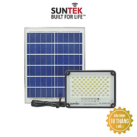 Mua Đèn Pha Chống Lóa Năng Lượng Mặt Trời SUNTEK RL-100W - Sáng suốt đêm (10-12h) | Tự động Bật/Tắt | Điều khiển Từ Xa | Chống Nước/Bụi/Sét | Tuổi thọ bóng LED 50.000 giờ - Hàng Chính Hãng - Bảo hành 18 tháng 1 đổi 1