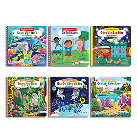 Sách Tương Tác - Set Sách Chuyển Động - First Explorers (6 Tập)