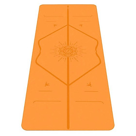 Thảm tập yoga định tuyến PU Liforme Happiness 4.2mm