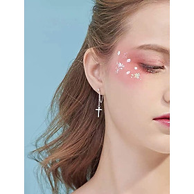 Bông tai xích Titan cao cấp bao chất bao xinh