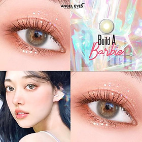 Lens xám tây có độ Build a Barbie tự nhiên hiệu Angel Eyes - Độ cận 0-8 - Đường kính màu 13.3mm - Cận lệch inbox độ - 1 miếng