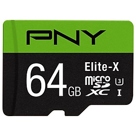 Mua Thẻ nhớ 64GB/128GB MicroSDXC PNY Elite-X 100 MB/s - Hàng chính hãng