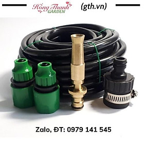 Mua Bộ Vòi Xịt Nước Tưới Cây  Rửa Xe  Đa Năng Vòi Bằng Đồng + Dây 8/11