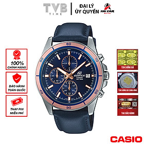 Đồng hồ nam dây da Casio Edifice chính hãng EFR-526L-2AVUDF (43mm)