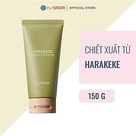 Sữa rửa mặt chiết xuất từ Harakeke The Saem Urban Eco Harakeke Foam Cleanser