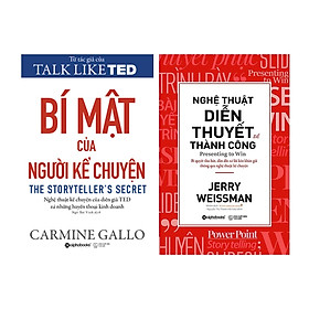 Combo Sách Kỹ Năng Giao Tiếp: Bí Mật Của Người Kể Chuyện + Nghệ Thuật Diễn Thuyết Để Thành Công