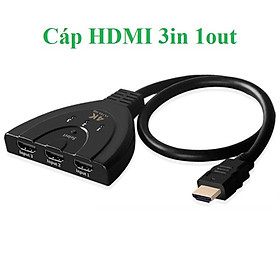 Hình ảnh Cáp gộp tín hiệu HDMI 3 vào 1 ra