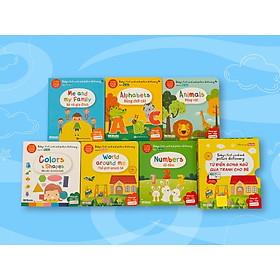 Hình ảnh Từ điển song ngữ qua tranh cho bé - Baby's first words and picture dictionary - 6 cuốn