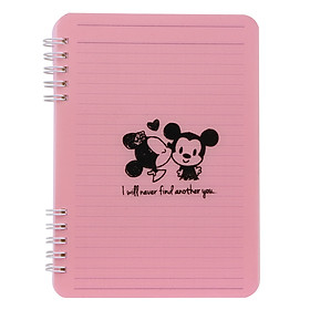 Sổ Tay Vivaone LX Bìa Nhựa (12 x 17 cm) - Hồng (Mẫu Ngẫu Nhiên)