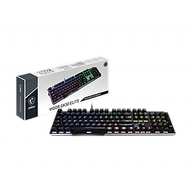 Mua Bàn phím cơ gaming MSI Vigor GK50 Elite Kailh Box White Switch (màu đen) Hàng chính hãng