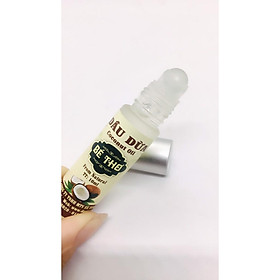 Dầu dừa tự nhiên 10ml dạng bi lăn thương hiệu Bé Thơ