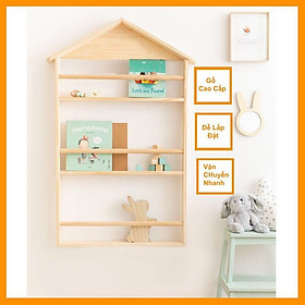 Mua Giá Sách Cho Bé APF Hình Ngôi Nhà Bằng Gỗ  Trang Trí Phòng Trẻ Em