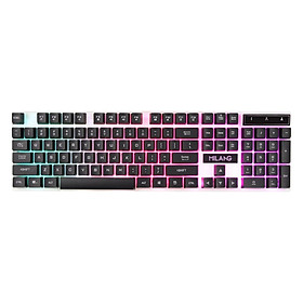 RGB Backlit Mechanical Gaming Keyboard 104 Keys USB