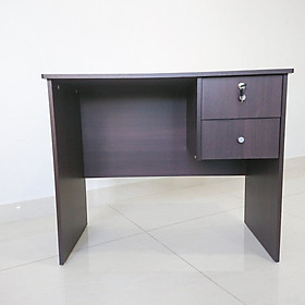 Mua Bàn Làm Việc 2 Hộc Có Khóa 3201 Màu Nâu Chocolate Modulo Home
